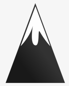 Mountain - Symbol Of Mountain Peak, HD Png Download, Free Download