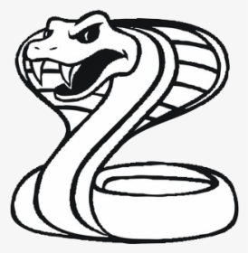 Snake Black And White Cartoon, HD Png Download, Free Download