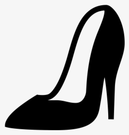 Women Shoe Diagonal View Filled Icon In Iphone Style - Heel Transparent Shoe Icon, HD Png Download, Free Download