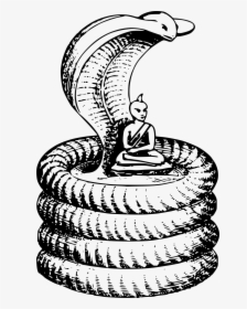 Buddha Cobra Reptile Sage Snake Png Image, Transparent Png, Free Download