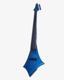 4-string Fretless Cobra Royal Blue Metal Flake - Mark Wood Electric Cello, HD Png Download, Free Download