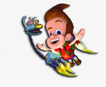Baby Jimmy Flying - Jimmy Neutron Nickelodeon Png, Transparent Png, Free Download