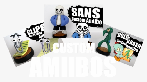 Custom Amiibos - Cartoon, HD Png Download, Free Download