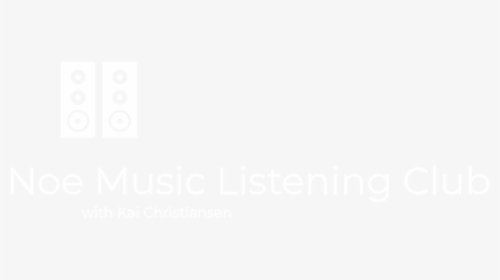 Noe Music Listening Club Logo White - Johns Hopkins Logo White, HD Png Download, Free Download