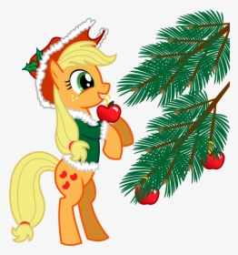 Christmas Pony Clipart - Pony Friendship Is Magic Applejack, HD Png Download, Free Download