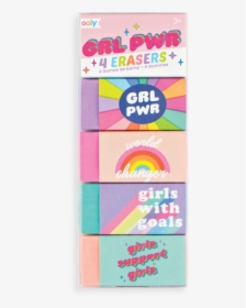Girl Power Erasers - School Erasers For Girls, HD Png Download, Free Download