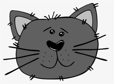 Cat, Angry, Face, Feline, Carnivore - Cartoon Cats Face Png, Transparent Png, Free Download