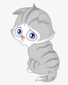 Sad Cat Png - Sad Cat Clipart, Transparent Png, Free Download