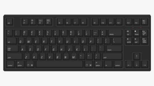 Keyboard Clipart Qwerty Keyboard, HD Png Download, Free Download