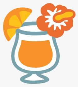 Tropical Emoji Png - Trago Emoji, Transparent Png, Free Download