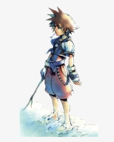 Kingdom Hearts 1 Sora Art, HD Png Download, Free Download