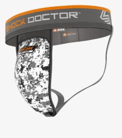 Shock Doctor Adult Air Core Camo Soft Cup W/ Supporter, - Shock Doctor Core Supporter Aircore Hard, HD Png Download, Free Download