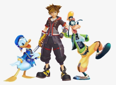 Sora Goofy And Donald, HD Png Download, Free Download