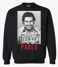 Pablo Escobar Mugshot Crewneck Pullover Sweatshirt - Pablo Escobar Iphone, HD Png Download, Free Download