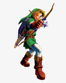 Zelda Link Ocarina Of Time, HD Png Download, Free Download
