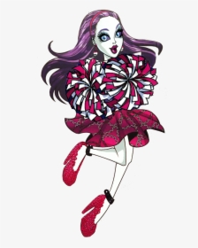 Image Profile Art Gs Spectra Png Monster High Wiki - Monster High Profile Art, Transparent Png, Free Download