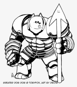 Undertale Greater Dog Png - Undertale Coloring Pages, Transparent Png, Free Download