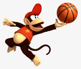 Diddy Kong - Mario Super Sluggers Diddy, HD Png Download, Free Download