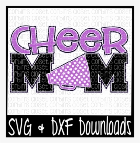 Free Cheer Mom Svg Cut File Crafter File - Poster, HD Png Download, Free Download