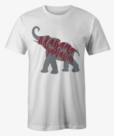 Bama Gymnastics Lettered Elephant Tee - Alabama Gymnastics Shirt, HD Png Download, Free Download