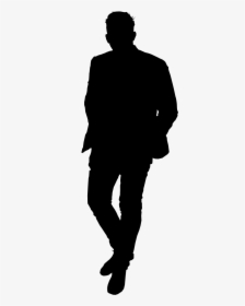 Man Standing Silhouette - Man Standing Silhouette Png, Transparent Png, Free Download