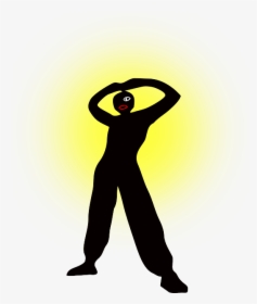 Silhouette Of A Standing - Man, HD Png Download, Free Download