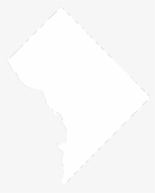 Washington Dc Silhouette Map, HD Png Download, Free Download