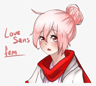 Fem Love ♥ love Sans - Cartoon, HD Png Download, Free Download