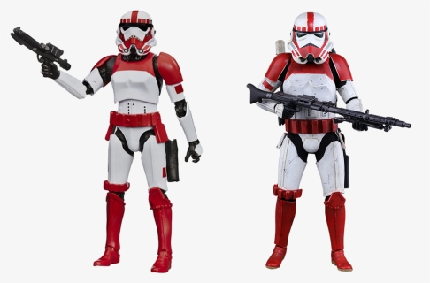 Figure, Isolated, Star Wars, Film, Fantasy, Starwars - Star Wars Imperial Shock Troopers Back, HD Png Download, Free Download