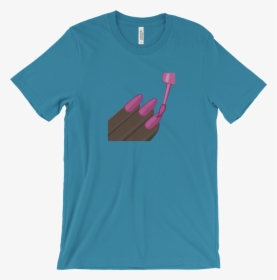 Dark Nail Polish Emoji T Shirts Swish Embassy"  Class= - Chef Pee Pee T Shirt, HD Png Download, Free Download