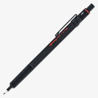 Rotring 600 Mechanical Pencil Black Barrel - Uni Kurutoga Pipe Slide 0.5 Mm, HD Png Download, Free Download