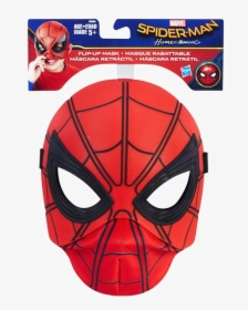 Spider-man Mask Marvel Comics Costume Superhero - Spider Man Homecoming Flip Up Mask, HD Png Download, Free Download