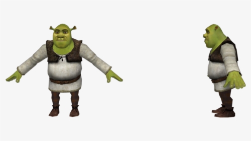 Shrek 3d Model Png, Transparent Png, Free Download