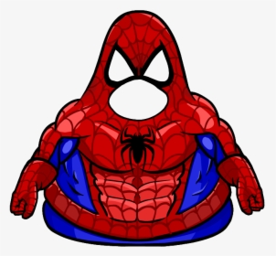Official Club Penguin Online Wiki - Spiderman Suit Club Penguin, HD Png Download, Free Download