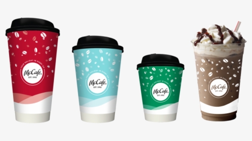 Transparent Styrofoam Cup Png - Mcdonald's Holiday Cups 2018, Png Download, Free Download
