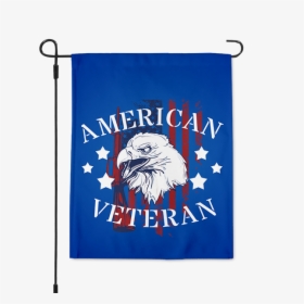 Eagle American Veteran Garden Flag" title="eagle American - Flag Of The United States, HD Png Download, Free Download