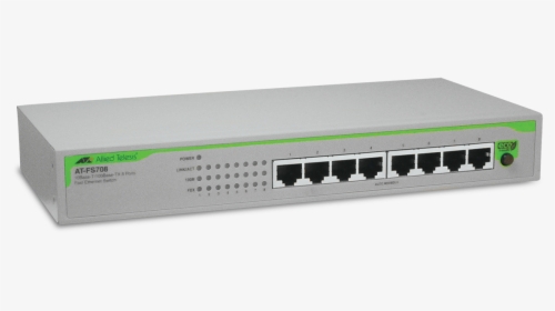 Switch Allied Telesis At Fs708, HD Png Download, Free Download