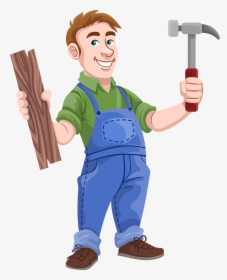 Midland Ontario Handyman Is Georgian Bay Renovations - Carpenter Clipart Png, Transparent Png, Free Download