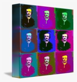 "bonnie And Clyde Pop Art - Edgar Allan Poe Pop Art, HD Png Download, Free Download