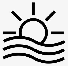 Light Fog - Noun Project Sunset, HD Png Download, Free Download