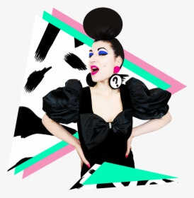 Frida Las Vegas Bio Pic V2 - Fashion Pop Art Illustration Png, Transparent Png, Free Download