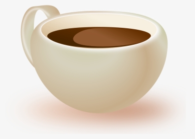 Coffee Cup Tea Cappuccino Cafe - Vectores Taza De Cafe, HD Png Download, Free Download