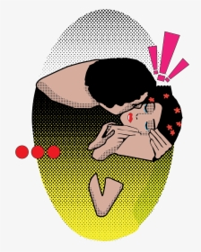 Clip Art Pop Art Kiss - Illustration, HD Png Download, Free Download