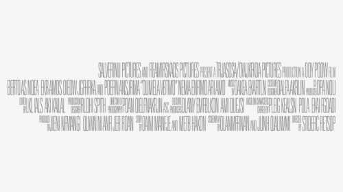 Movie Poster Credit Template Png, Transparent Png, Free Download