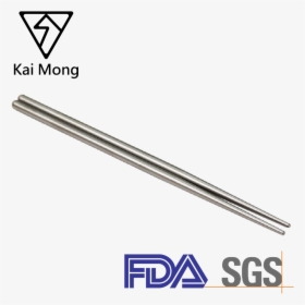 Camping Hiking Eco-friendly Square Titanium Chopsticks - Sgs, HD Png Download, Free Download