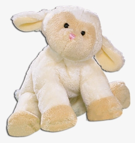 Gund Babs Silky Soft Creamy White Lamb Stuffed Animal - Lamb Stuffed Animal Png, Transparent Png, Free Download