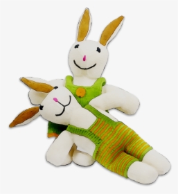 Animals Cuddly Plush Stuffed Toys Easter Bunny Clipart - Stuffed Toy, HD Png Download, Free Download