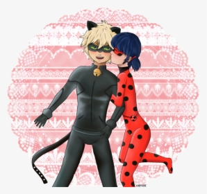 Miraculous Ladybug And Chat Noir By Rawrblueart, HD Png Download, Free Download