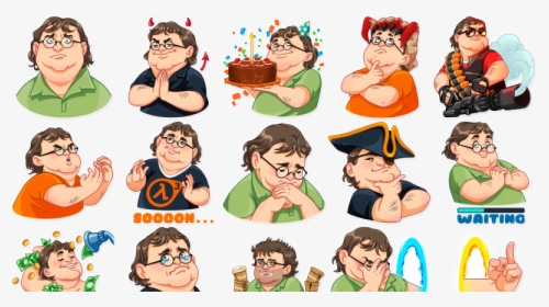 Transparent Gabe Newell Png - Half Life 2, Png Download, Free Download