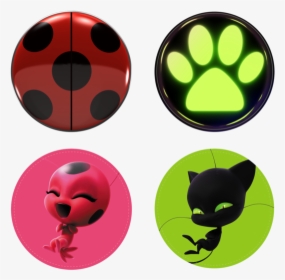 Miraculous As Aventuras De Ladybug - Ladybug And Cat Noir Logo, HD Png Download, Free Download